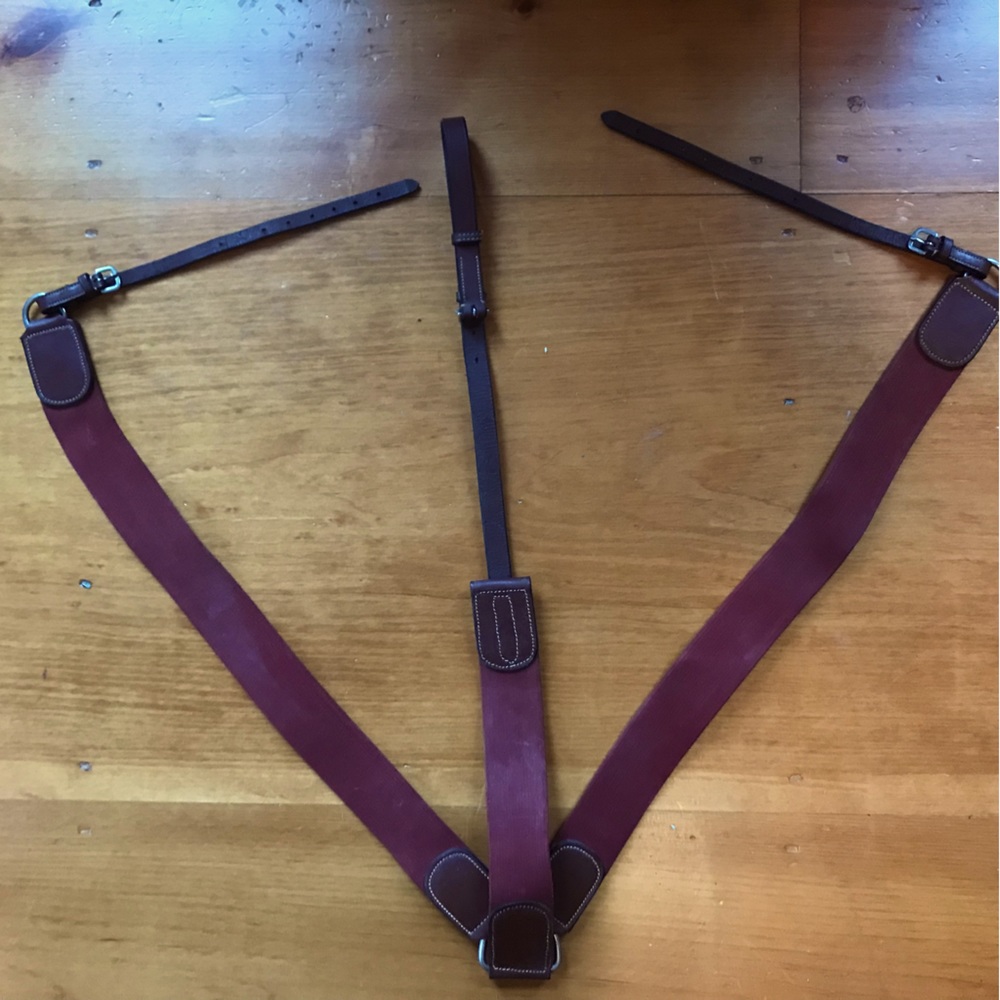 Three Point Elastic Breastplate - Picture 3 of 9